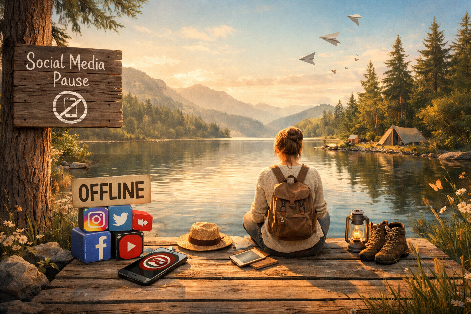 Auszeit Social Media